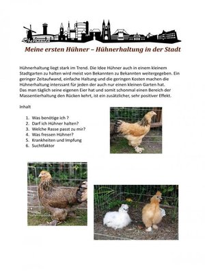 cover image of Meine ersten Hühner